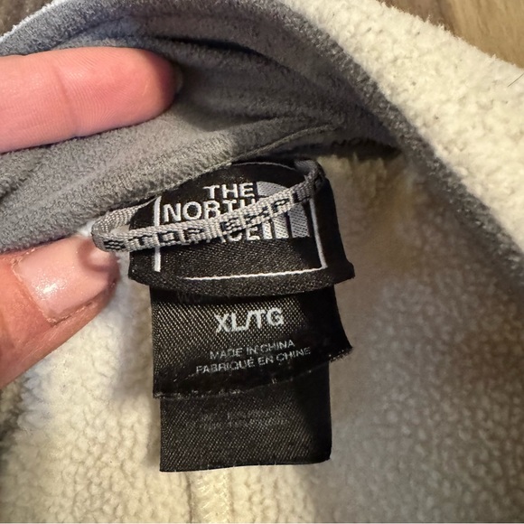 THE NORTH FACE ZIP FRONT FLEECE JACKET women’s front zip pockets XL - Picture 6 of 8